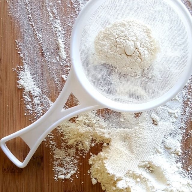 refined white flour