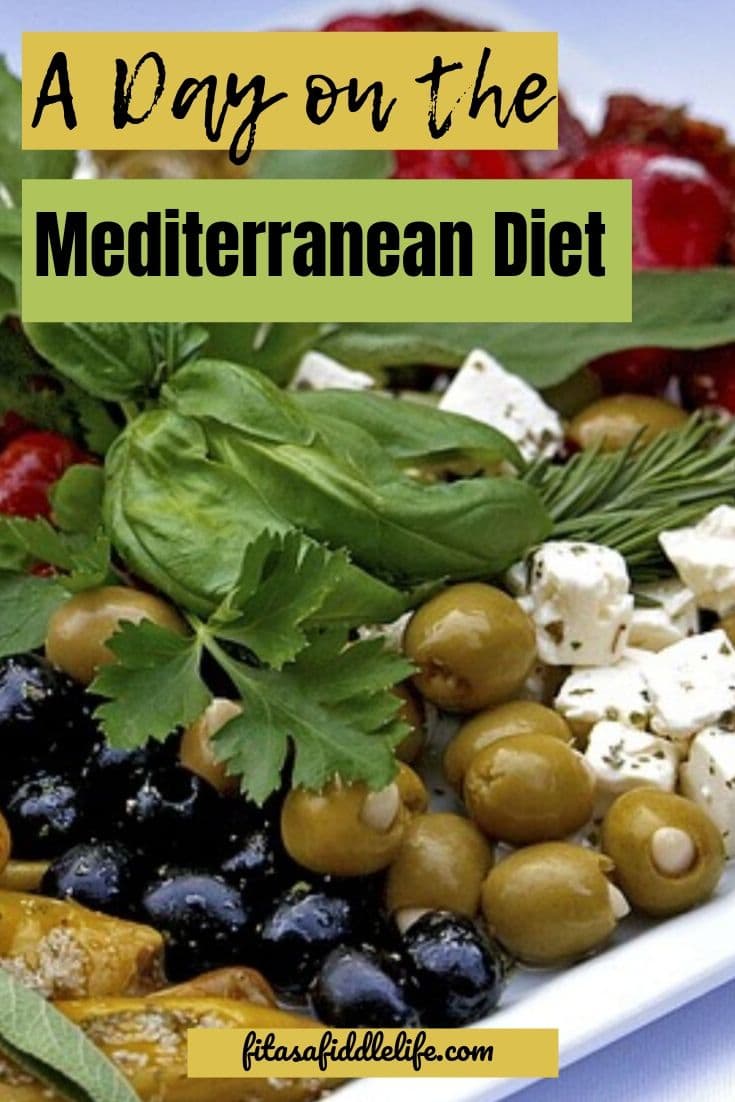 Day on Mediterranean Diet. 1200 calorie menu to try out the diet.