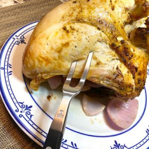 golden baked turkey breast