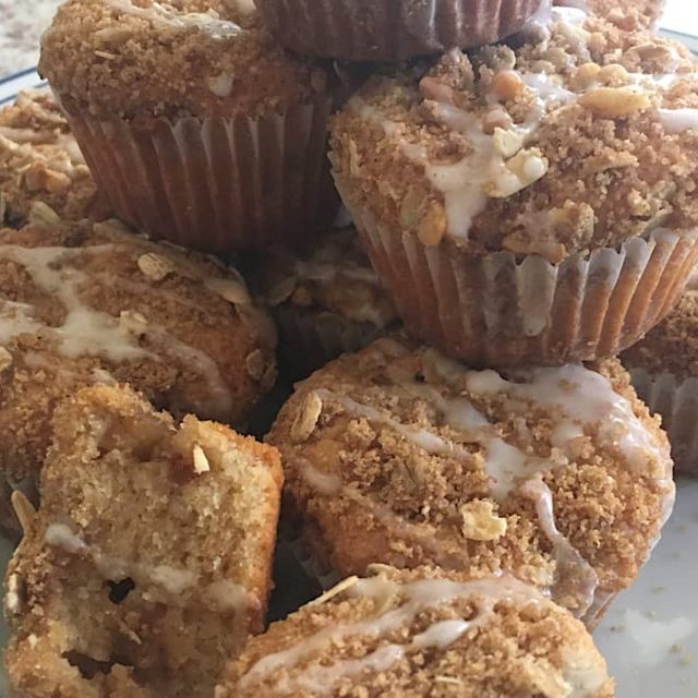 Pecan Apple Spice Muffins