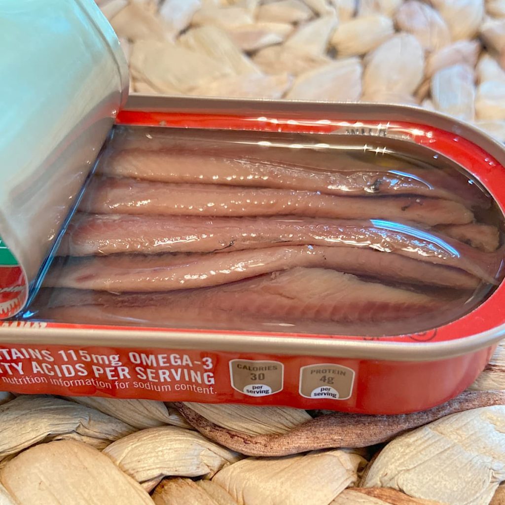 can of anchovies in oil for caesar salad dressing recipe