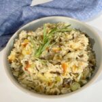 bowl of healthy wild rice