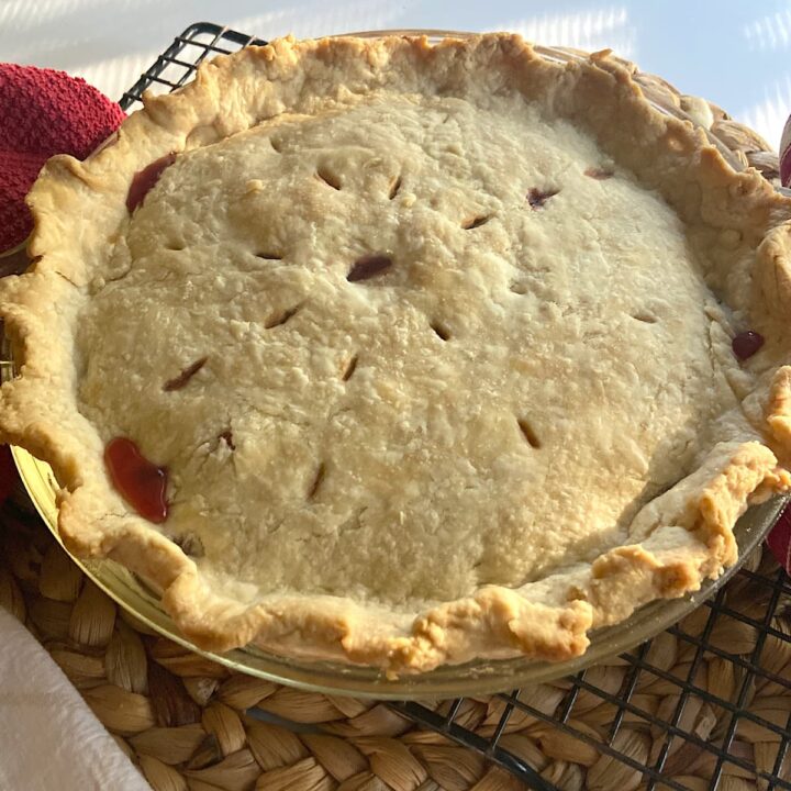 Easy Tart Cherry Pie Recipe - Fit As A Fiddle Life